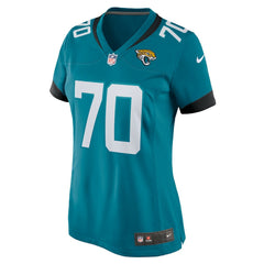 Cole Van Lanen Jacksonville Jaguars Women's Game Player Jersey - Teal - Nike