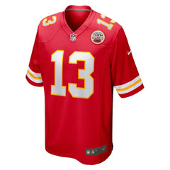 Nazeeh Johnson Kansas City Chiefs Game Player Jersey - Red - Nike