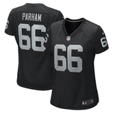 Dylan Parham Las Vegas Raiders Women's Game Player Jersey - Black - Nike