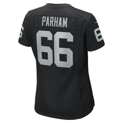 Dylan Parham Las Vegas Raiders Women's Game Player Jersey - Black - Nike