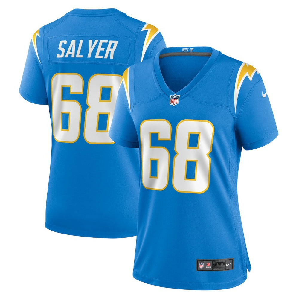 Jamaree Salyer Los Angeles Chargers Women's Game Player Jersey - Powder Blue - Nike