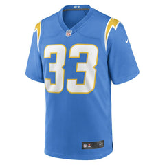 Deane Leonard Los Angeles Chargers Game Player Jersey - Powder Blue - Nike