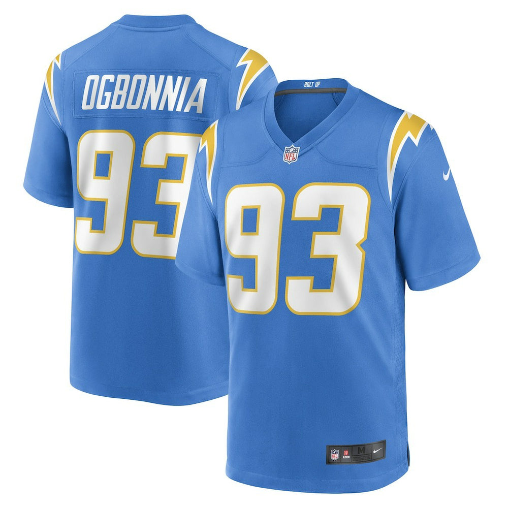 Otito Ogbonnia Los Angeles Chargers Game Player Jersey - Powder Blue - Nike