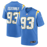 Otito Ogbonnia Los Angeles Chargers Game Player Jersey - Powder Blue - Nike