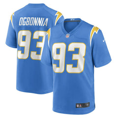 Otito Ogbonnia Los Angeles Chargers Game Player Jersey - Powder Blue - Nike