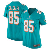 River Cracraft Miami Dolphins Women's Game Player Jersey - Aqua - Nike