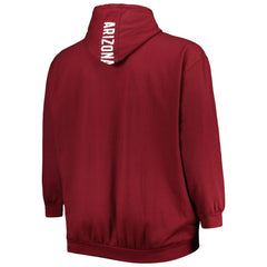 Arizona Cardinals Big & Tall Logo Pullover Hoodie - Cardinal - NFL
