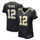 Chris Olave New Orleans Saints Women's Game Player Jersey - Black - Nike