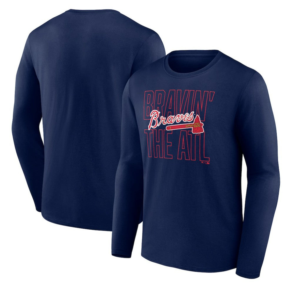 Atlanta Braves Pitch Out Long Sleeve T-Shirt Online