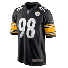 DeMarvin Leal Pittsburgh Steelers Game Player Jersey - Black - Nike