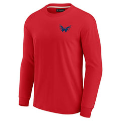 Washington Capitals Fanatics Unisex Elements Super Soft Long Sleeve T-Shirt - Red | Fanatics sale