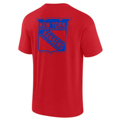 New York Rangers Fanatics Unisex Elements Super Soft Short Sleeve T-Shirt - Red | Fanatics sale