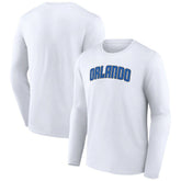 Orlando Magic Alternate Logo Long Sleeve T-Shirt White