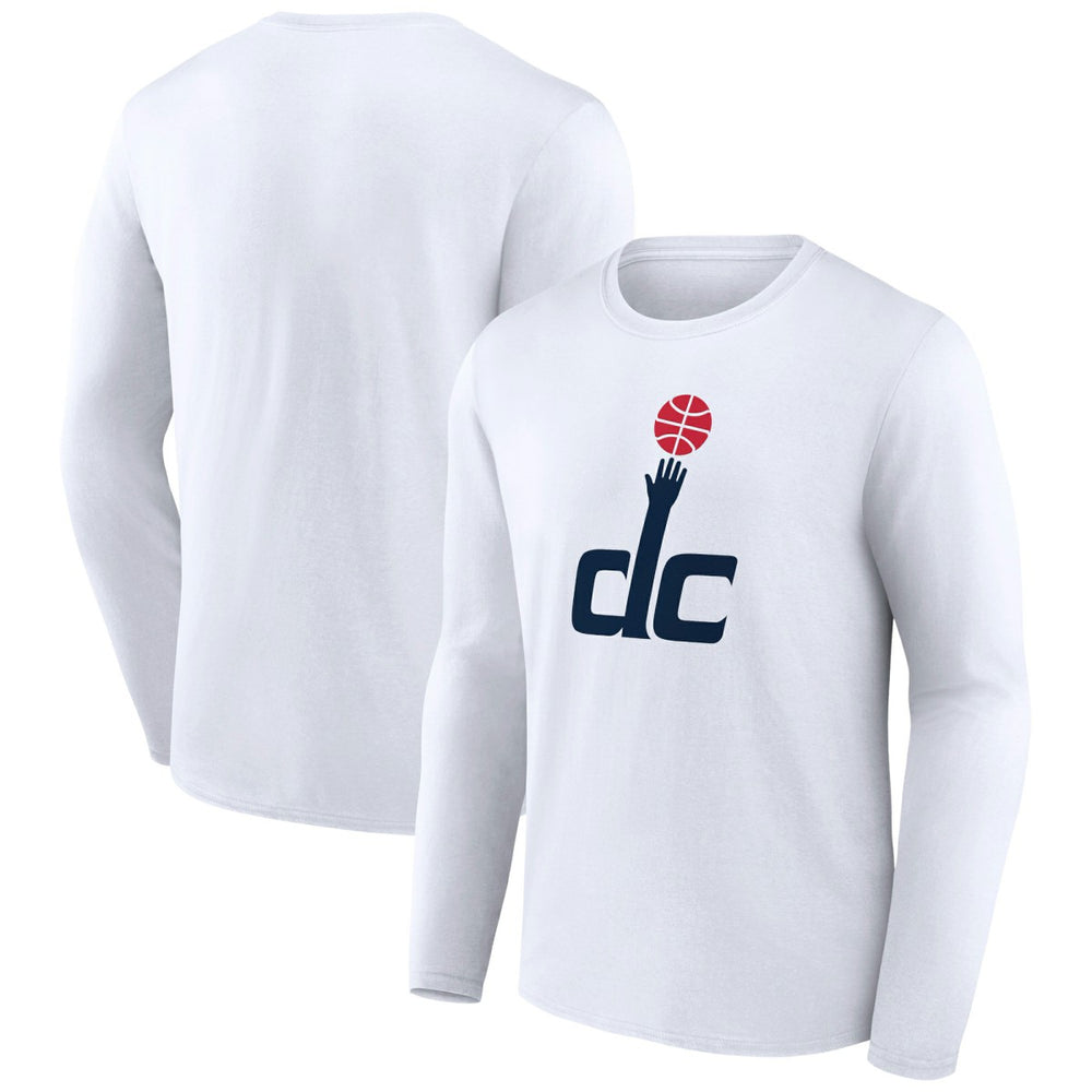 Washington Wizards Alternate Logo Long Sleeve T-Shirt White