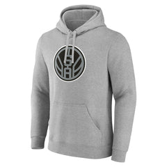 San Antonio Spurs Alternate Logo Pullover Hoodie Gray