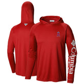 Los Angeles Angels Columbia Terminal Tackle Long Sleeve Hoodie T-Shirt for sale