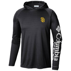San Diego Padres Columbia Terminal Tackle Long Sleeve Hoodie T-Shirt Sale