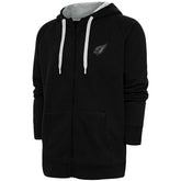 Arizona Cardinals Antigua Tonal Logo Victory Full-Zip Hoodie - Black - NFL