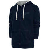 Buffalo Bills Antigua Tonal Logo Victory Full-Zip Hoodie - Navy - NFL
