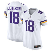 Justin Jefferson Minnesota Vikings Women's Game Player Jersey - White - Nike