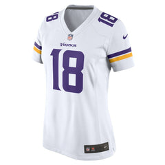 Justin Jefferson Minnesota Vikings Women's Game Player Jersey - White - Nike