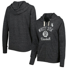 Chicago White Sox Touch Women's Training Camp Tri-Blend Lightweight Full-Zip Hoodie Discount