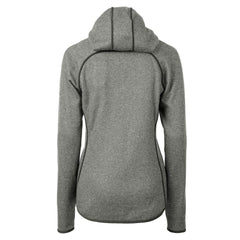 Cincinnati Bengals Cutter & Buck Women's Throwback Logo Mainsail Full-Zip Jacket - Heather Gray - NFL