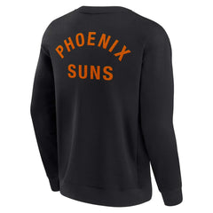 Fanatics Phoenix Suns Unisex Elements Super Soft Fleece Pullover Sweatshirt Black