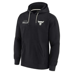 Fanatics Chicago Bulls Unisex Elements Super Soft Fleece Pullover Hoodie Black