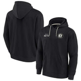 Fanatics Brooklyn Nets Unisex Elements Super Soft Fleece Pullover Hoodie Black