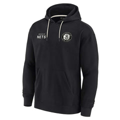 Fanatics Brooklyn Nets Unisex Elements Super Soft Fleece Pullover Hoodie Black