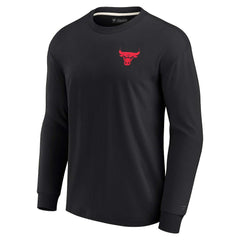 Fanatics Chicago Bulls Unisex Elements Super Soft Long Sleeve T-Shirt Black