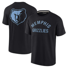Fanatics Memphis Grizzlies Unisex Elements Super Soft Short Sleeve T-Shirt Black