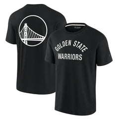 Fanatics Golden State Warriors Unisex Elements Super Soft Short Sleeve T-Shirt Black