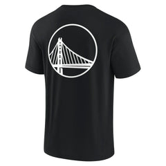 Fanatics Golden State Warriors Unisex Elements Super Soft Short Sleeve T-Shirt Black