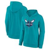 Charlotte Hornets Women's Team Primary Logo Pullover Hoodie Teal