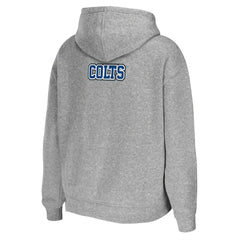 Indianapolis Colts WEAR by Erin Andrews Women's Team Full-Zip Hoodie - Heathered Gray - NFL