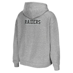 Las Vegas Raiders WEAR by Erin Andrews Women's Team Full-Zip Hoodie - Heathered Gray - NFL