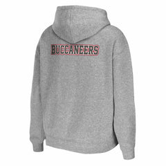 Tampa Bay Buccaneers WEAR by Erin Andrews Women's Team Full-Zip Hoodie - Heathered Gray - NFL