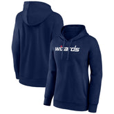 Washington Wizards Women's Wordmark Alt Pullover Hoodie Navy