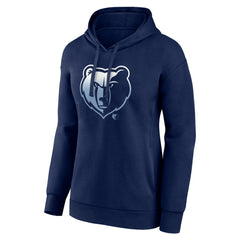 Memphis Grizzlies Women's Gradient Logo Pullover Hoodie Navy