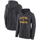 Denver Nuggets Women's Overtime Pullover Hoodie Charcoal
