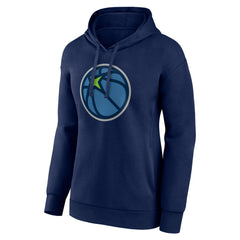 Minnesota Timberwolves Women's Alternate Logo Pullover Hoodie Navy