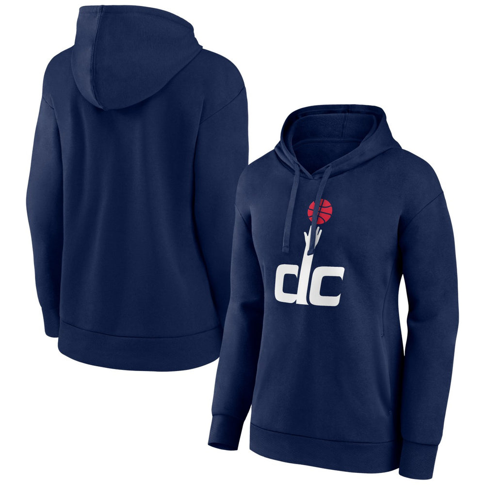Washington Wizards Women's Alternate Logo Pullover Hoodie Navy