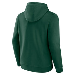 Minnesota Wild Fanatics Primary Logo Pullover Hoodie - Green | Fanatics on sale