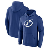 Tampa Bay Lightning Fanatics Primary Logo Pullover Hoodie - Blue | Fanatics online