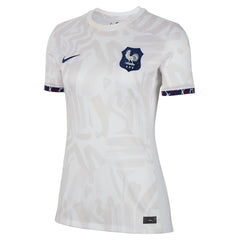 Nike - France Women's National Team Women's 2023 Away Stadium Replica Jersey - White