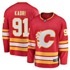 Nazem Kadri Calgary Flames Fanatics Home Breakaway Player Jersey - Red | Fanatics online