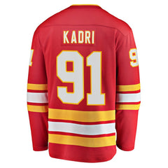 Nazem Kadri Calgary Flames Fanatics Home Breakaway Player Jersey - Red | Fanatics online