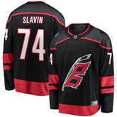 Jaccob Slavin Carolina Hurricanes Fanatics Home Breakaway Player Jersey - Black | Fanatics Clearance